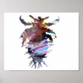 Abstract silhouet poster