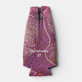 Abstract Silhouette Art Hip Hip Hooray Birthday Flesjeskoeler (Achterkant)