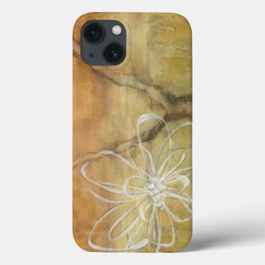 Abstract Silhouette schilderen op Tan-achtergrond Case-Mate iPhone Case (Achterkant)
