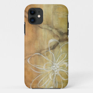 Abstract Silhouette schilderen op Tan-achtergrond Case-Mate iPhone Case