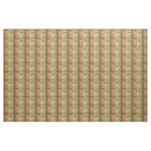 Abstract Silhouette schilderen op Tan-achtergrond Stof (Yard (91,4 cm))
