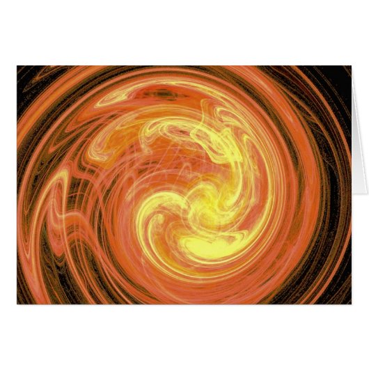 Abstract Sinaasappel (Voorkant Horizontaal)