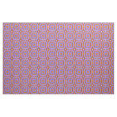 Abstract sinaasappel en blauw stof (Yard (91,4 cm))