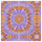 Abstract sinaasappel en blauw stof (Close Up)