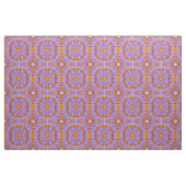 Abstract sinaasappel en blauw stof (Fat Quarter)