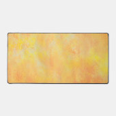 Abstract Sinaasappel Geel Bureaumat (Voorkant)