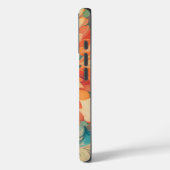 Abstract Sinaasappel, rood, geel, Blauwgroen patro Case-Mate iPhone Case (Achterkant / Links)