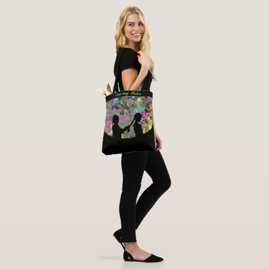 Abstract-SISTERS Canvas tas (Op model)