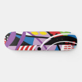 Abstract skateboard (Horizontaal)