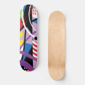 Abstract skateboard (Voorkant)