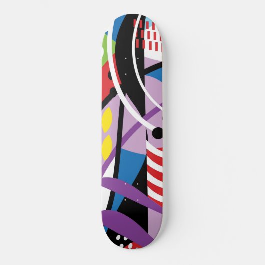 Abstract skateboard (Voorkant)