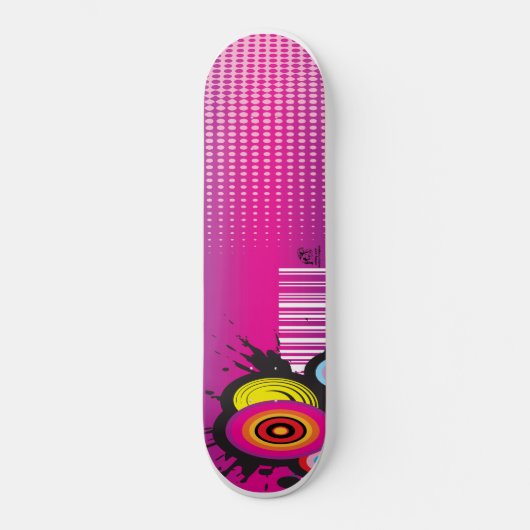 Abstract Skateboard (Voorkant)