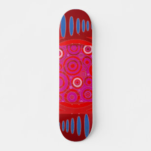 Abstract skateboard