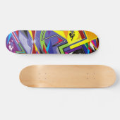 Abstract skateboard (Horizontaal)