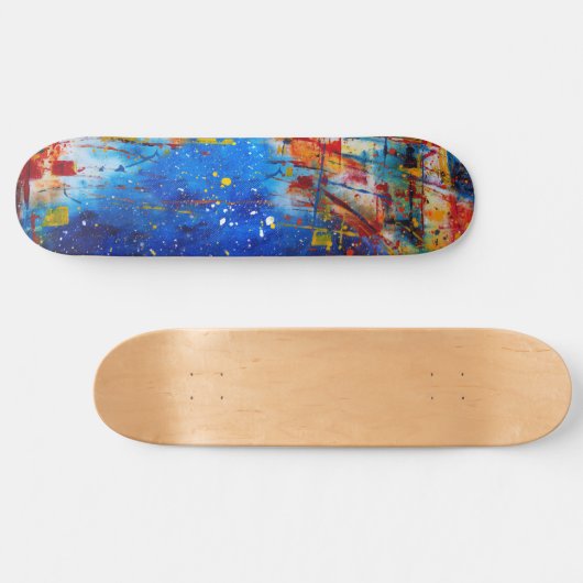 Abstract skateboard (Horizontaal)