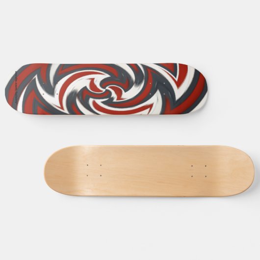 Abstract Skateboard (Horizontaal)