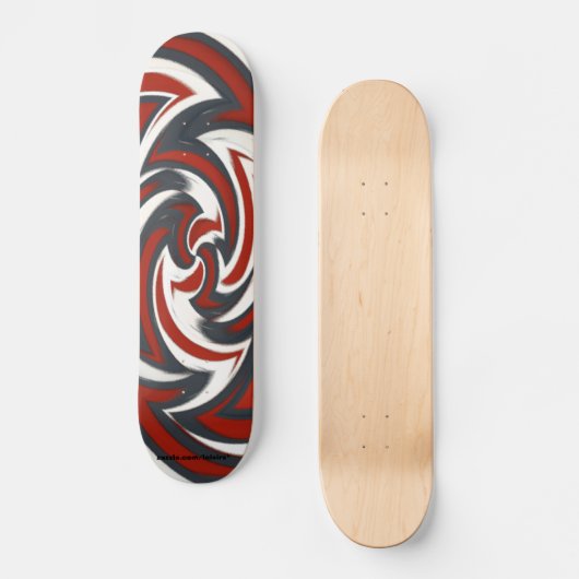 Abstract Skateboard (Voorkant)