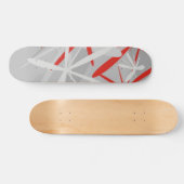 Abstract skateboard met achtergrond (Horizontaal)