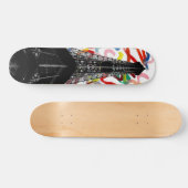 Abstract skateboard van de Kunsttower (Horizontaal)
