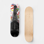 Abstract skateboard van de Kunsttower (Voorkant)