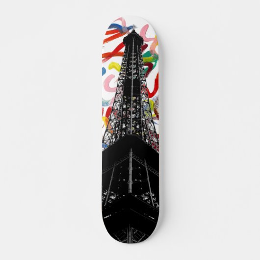 Abstract skateboard van de Kunsttower (Voorkant)