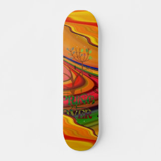 Abstract skateboard van de Lover