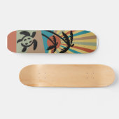Abstract skateboard van de Seascape (Horizontaal)