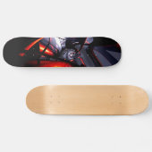 Abstract skateboard van Venom zwemmen (Horizontaal)