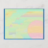 Abstract Sky Art Briefkaart (Voorkant)