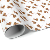 Abstract slakkenpatroon cadeaupapier (Rol Hoek)