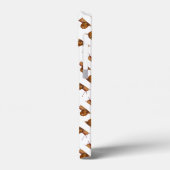 Abstract slakkenpatroon Case-Mate iPhone case (Achterkant / Links)