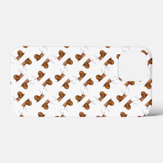 Abstract slakkenpatroon Case-Mate iPhone case (Achterkant (horizontaal))