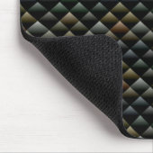 Abstract slangenhuidpatroon muismat (Hoek)
