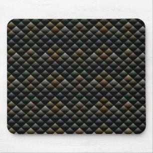 Abstract slangenhuidpatroon muismat