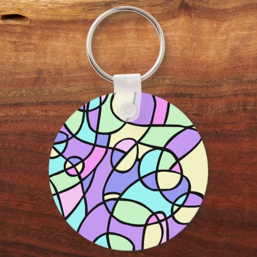 Abstract Sleutelhanger (Voorkant)