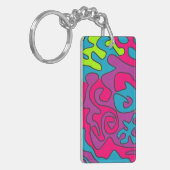 Abstract Sleutelhanger (Voorkant Links)