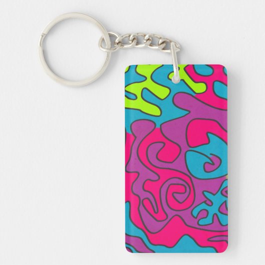 Abstract Sleutelhanger (Voorkant)