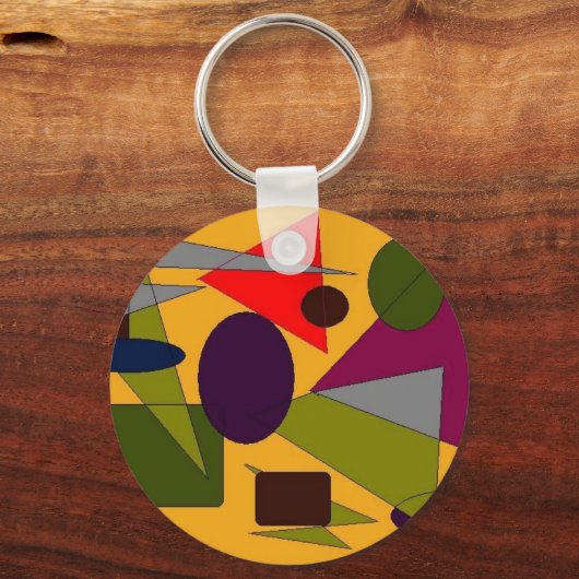 abstract sleutelhanger (Voorkant)