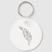 abstract sleutelhanger (Achterkant)