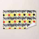 Abstract slibble poka Dot Pattern Bad Handdoek (Handdoek)