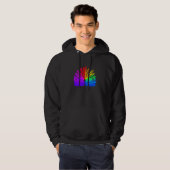 Abstract Slinky Retro Slinky Slinky Manipulation Hoodie (Voorkant volledig)