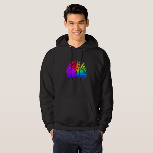 Abstract Slinky Retro Slinky Slinky Manipulation Hoodie (Voorkant volledig)