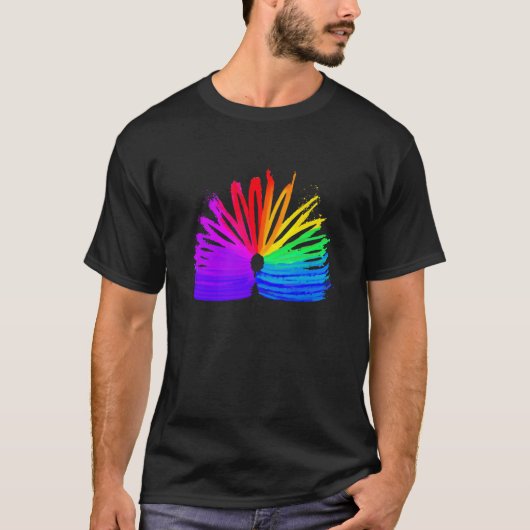 Abstract Slinky Retro Slinky Slinky Manipulation T-shirt (Voorkant)