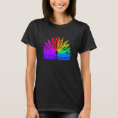 Abstract Slinky Retro Slinky Slinky Manipulation T-shirt (Voorkant)