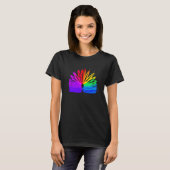 Abstract Slinky Retro Slinky Slinky Manipulation T-shirt (Voorkant volledig)
