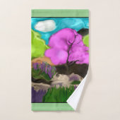 Abstract Snoep katoen Bad Handdoek (Handdoek)