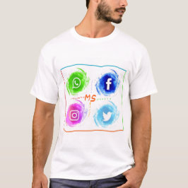abstract-sociaal-media-waterverf-pictogrammen-set_ t-shirt