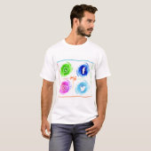 abstract-sociaal-media-waterverf-pictogrammen-set_ t-shirt (Voorkant volledig)
