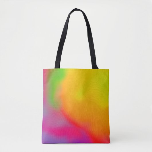 Abstract soft cloud background in pastel colorful  tote bag (Voorkant)