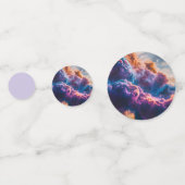 Abstract Space Nebula Art - Colorful Cosmic Confetti (Voorkanten)